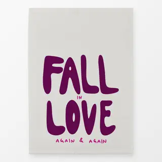 Geschirrtücher Fall in Love Beige