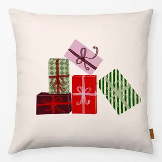 Kissen Geschenke mit Schleifen