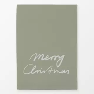 Geschirrtücher Merry Christmas Salbei