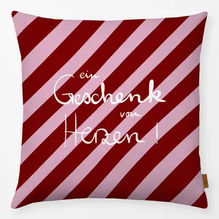 Kissen Geschenk von Herzen