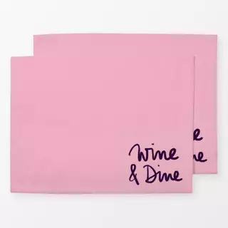 Tischset Wine & Dine
