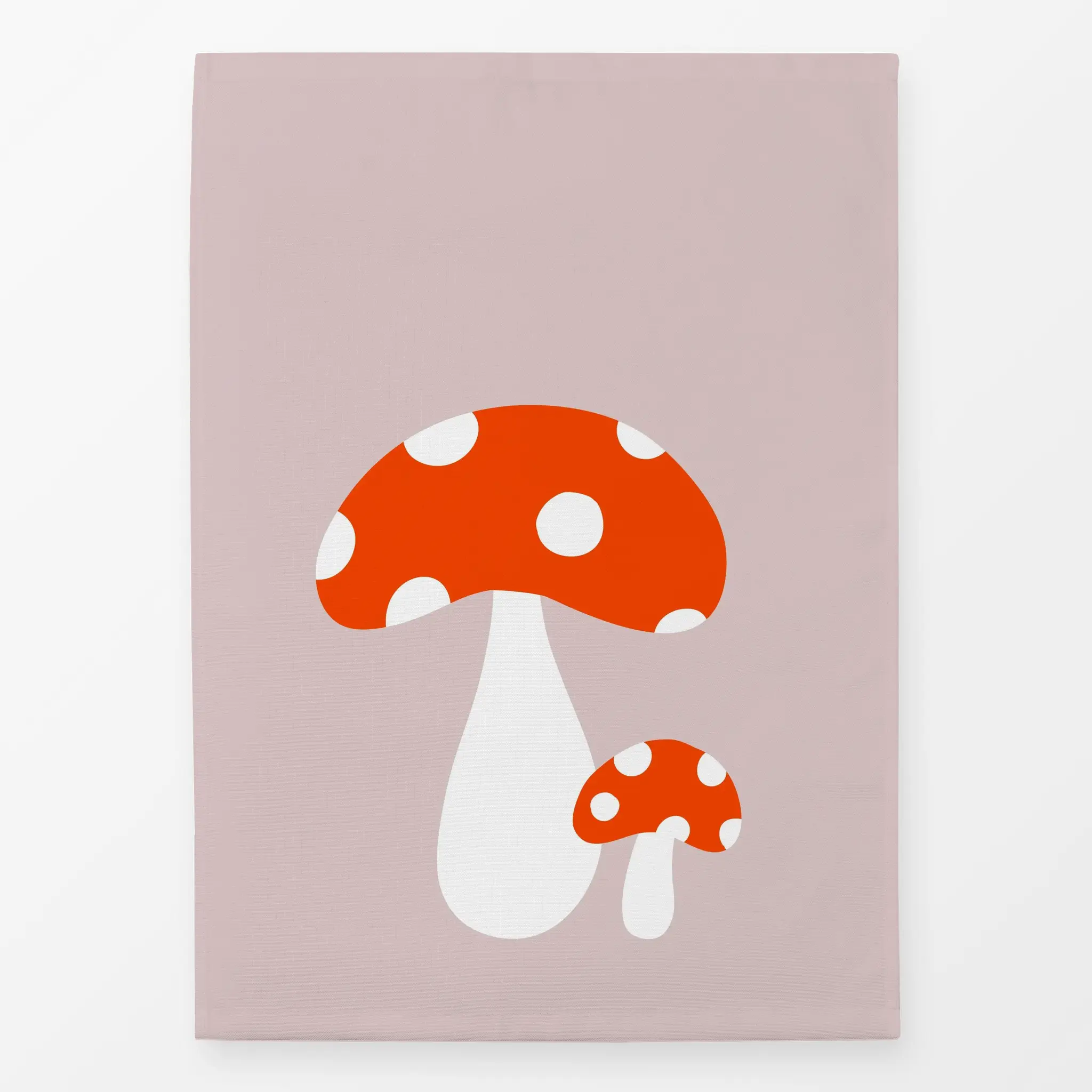 Geschirrtücher Fliegenpilze - Herbst, Pflanzen & Botanik - von „Sophie Augustin Illustration"; Wald, modern, Herbst, bunt, p...