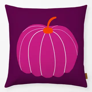 Kissen Kürbis Pink