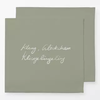 Servietten Kling Glöckchen