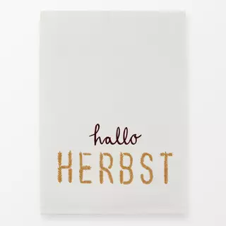 Geschirrtücher Hallo Herbst Beige