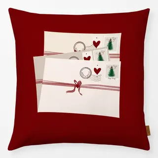 Kissen Weihnachtsbriefe