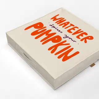 Bodenkissen Pumpkin Typo