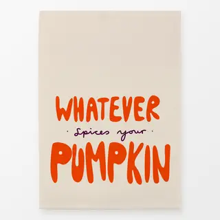 Geschirrtücher Pumpkin Typo