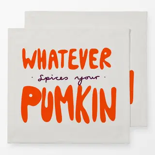 Servietten Pumkin Typo