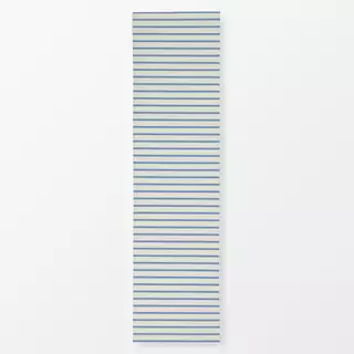 Tischläufer Streifen Blau
