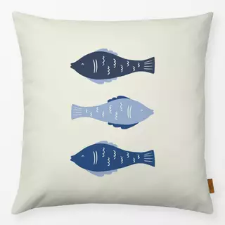 Kissen Blaue Fischis
