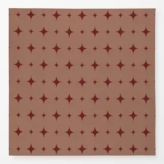 Tischdecke Mocca Weinrot