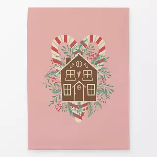 Geschirrtücher Lebkuchenhaus Pink