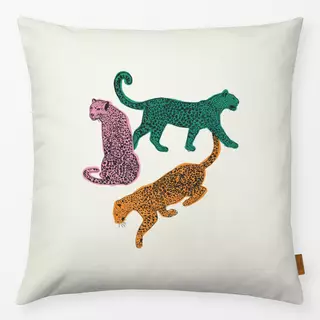 Kissen Cheetas Leoparden Bunt