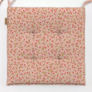 Sitzkissen Mini Blümchen Rosa Rot