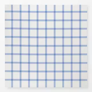 Tischdecke Windowpane Karo Blau