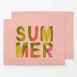Tischset Tropical Summer Pink
