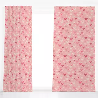 Dekovorhang Floating Hearts