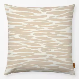 Kissen Zebramuster Beige