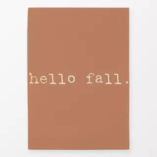 Geschirrtücher Hello Fall Typewriter
