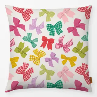 Kissen Bunte Schleifen
