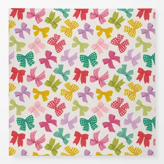 Tischdecke Bunte Schleifen
