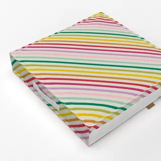 Bodenkissen Creme Bunt