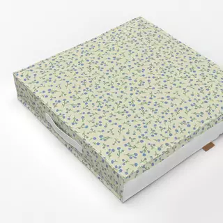 Bodenkissen Mini Blümchen gelb blau