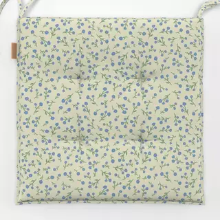 Sitzkissen Mini Blümchen gelb blau