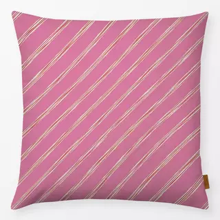 Kissen Geschenkband Pink