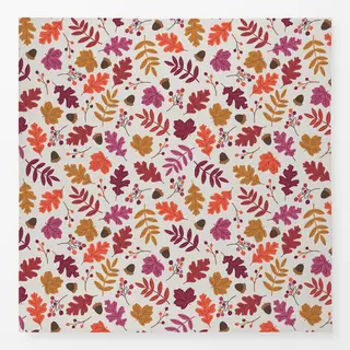 Tischdecke Bunte Herbstblätter Allover
