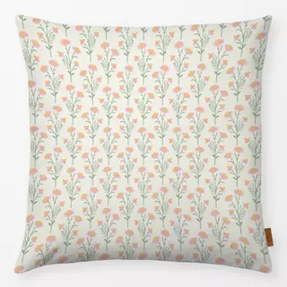 Kissen Kamillenblüte Weiß Rosa