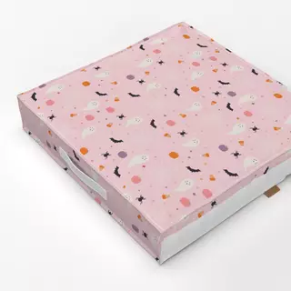 Bodenkissen Cute Halloween Pink