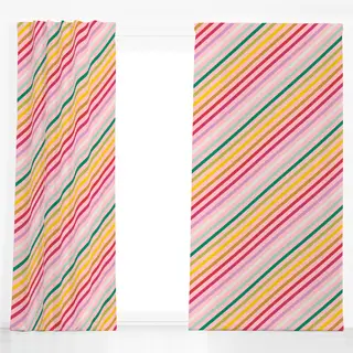 Dekovorhang Pink Bunt