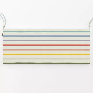 Bankauflage Bunte Streifen