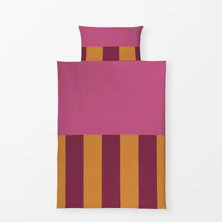 Bettwäsche Lila Violett Gold