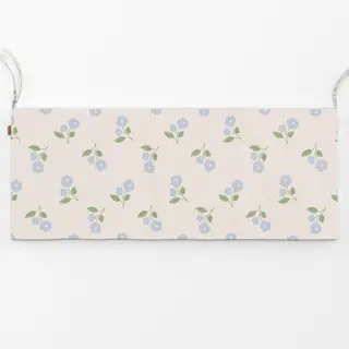 Bankauflage Midsommar Blümchen Hellblau