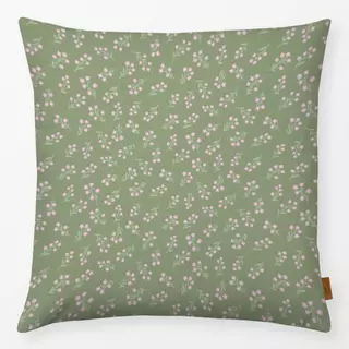 Kissen Ditsy Blumen Grün