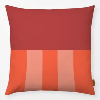 Kissen Rostrot Orange