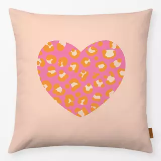 Kissen Leolove pink-orange