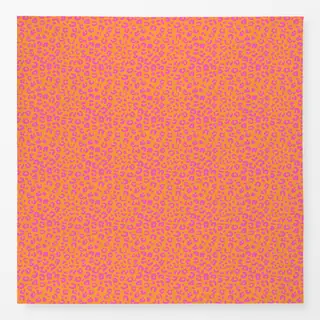 Tischdecke Leomuster pink orange