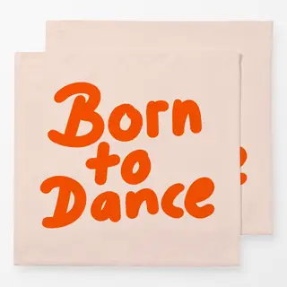 Servietten Born to dance 3