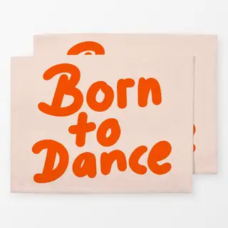 Tischset Born to dance 3