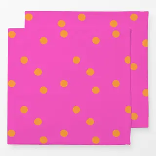 Servietten Glücklich in Pink