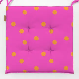 Sitzkissen Glücklich in Pink
