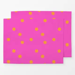 Tischset Glücklich in Pink