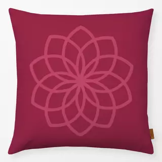 Kissen Traumfaenger Blume magenta