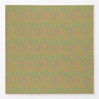 Tischdecke Leomuster guen orange pink