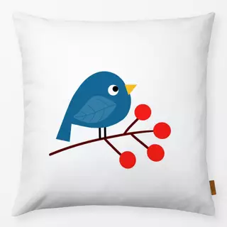 Kissen Blaue Amsel