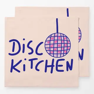 Servietten Disco Kitchen2